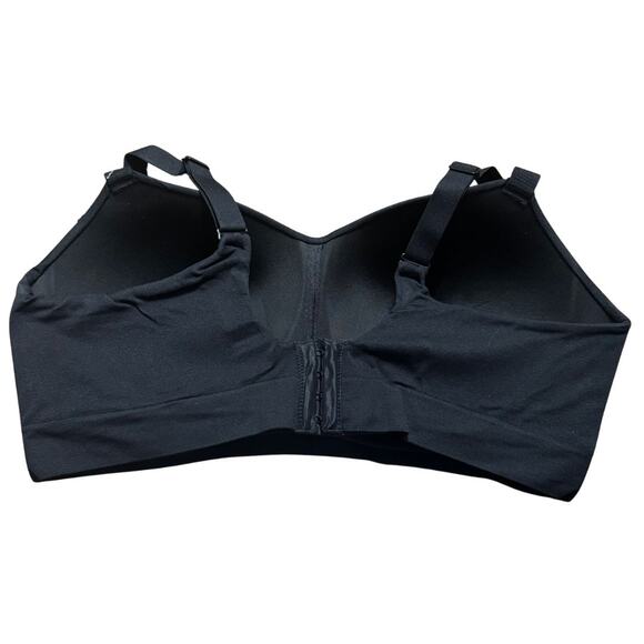 SHAPERMINT Essentials Supportive Comfort Wireless Shaper Bra Black NWT XXL 2XL - Picture 3 of 10
